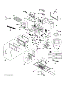 01 - Microwave Parts For Ge Microwave Jvm1540dn1ww From Appliancepartspros.Com