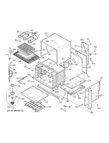 03 - Body Parts parts for Ge Range JD968KF4CC from AppliancePartsPros.com