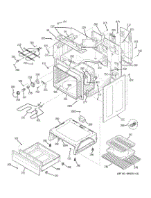 03 - Body Parts parts for Ge Range JBP70BK1BB from AppliancePartsPros.com