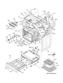 03 - Body Parts parts for Ge Range JBP35CH2CC from AppliancePartsPros.com