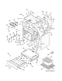 03 - Body Parts parts for Ge Range JBP10WD1WW from AppliancePartsPros.com