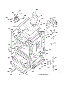 03 - Body Parts parts for Ge Range JGBP40BEC2WH from AppliancePartsPros.com