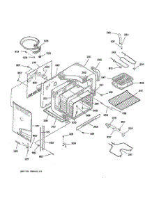 03 - Body Parts parts for Ge Range JDP36GV1AD from AppliancePartsPros.com