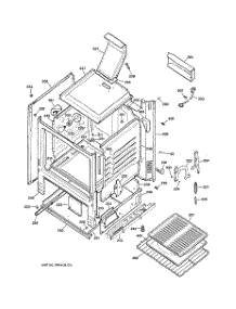 03 - Body Parts parts for Ge Range JGBS80WEL1WW from AppliancePartsPros.com