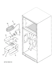 08 - Water Filter & Dispenser parts for Ge Refrigerator PTS25SHSARSS from AppliancePartsPros.com