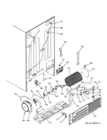 09 - Sealed System & Mother Board parts for Ge Refrigerator PSI23MGNAWW from AppliancePartsPros.com