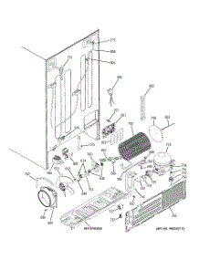 02 - Sealed System & Mother Board parts for Ge Refrigerator PCF23NGWACC from AppliancePartsPros.com