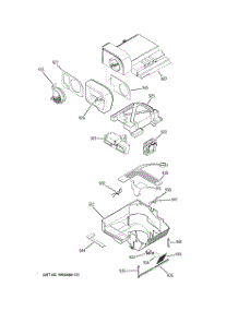 10 - Custom Cool parts for Ge Refrigerator PCF23NGWACC from AppliancePartsPros.com