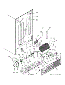 02 - Sealed System & Mother Board parts for Ge Refrigerator PSE27NHWACSS from AppliancePartsPros.com