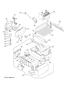 07 - Ice Maker & Dispenser parts for Ge Refrigerator PSE27NHWACSS from AppliancePartsPros.com