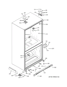 06 - Case Parts parts for Ge Refrigerator PFCF1NFWAWW from AppliancePartsPros.com