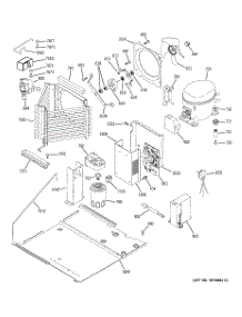 05 - Sealed System & Mother Board parts for Ge Refrigerator ZIC360NRHLH from AppliancePartsPros.com
