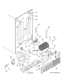 09 - Sealed System & Mother Board parts for Ge Refrigerator PSS26MGSCBB from AppliancePartsPros.com