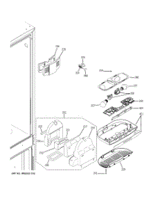 04 - Fresh Food Section parts for Ge Refrigerator PDSS5NBXARSS from AppliancePartsPros.com