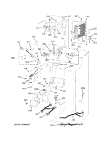 02 - Unit Parts parts for Ge Refrigerator PSB42YSXASS from AppliancePartsPros.com