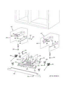 10 - Cabinet (2) parts for Ge Refrigerator PSB42YSXASS from AppliancePartsPros.com