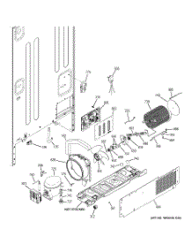 07 - Machine Compartment parts for Ge Refrigerator PDSS5NBWALSS from AppliancePartsPros.com