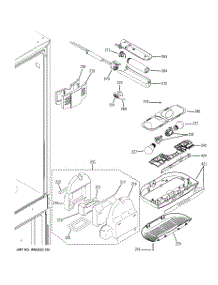 04 - Fresh Food Section parts for Ge Refrigerator PFSS5NFXASS from AppliancePartsPros.com