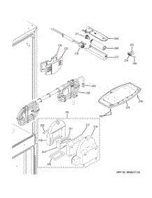04 - Fresh Food Section parts for Ge Refrigerator PFSS5PJXASS from AppliancePartsPros.com