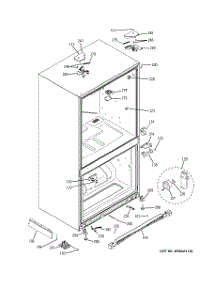 06 - Case Parts parts for Ge Refrigerator PFSF5NJXAWW from AppliancePartsPros.com