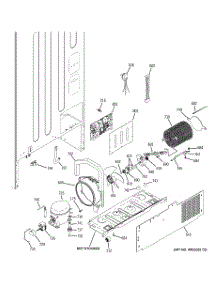 07 - Machine Compartment parts for Ge Refrigerator GDSC0KBXARBB from AppliancePartsPros.com