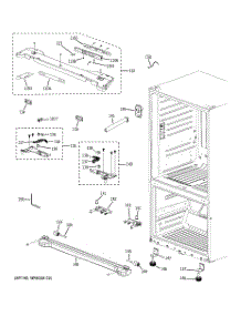 08 - Case Parts parts for Ge Refrigerator GFSL6KEXALS from AppliancePartsPros.com