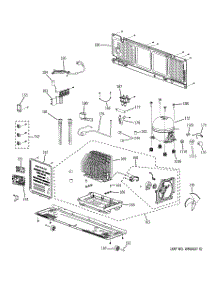 09 - Unit Parts parts for Ge Refrigerator GFSL6KEXALS from AppliancePartsPros.com