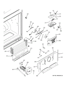02 - Freezer Section parts for Ge Refrigerator GDSL3KCXARLS from AppliancePartsPros.com