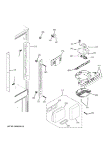 04 - Fresh Food Section parts for Ge Refrigerator GDSL3KCXARLS from AppliancePartsPros.com