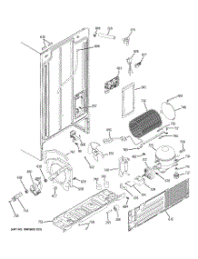 08 - Sealed System & Mother Board parts for Ge Refrigerator GSS22JETACC from AppliancePartsPros.com