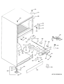 04 - Fresh Food Section parts for Ge Refrigerator GTH18DBRORBB from AppliancePartsPros.com