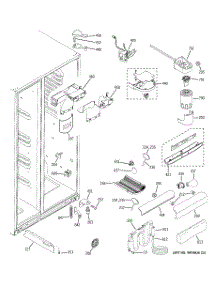 07 - Fresh Food Section parts for Ge Refrigerator GSS23QGSBWW from AppliancePartsPros.com