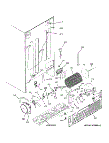 09 - Sealed System & Mother Board parts for Ge Refrigerator ESS25XGSAWW from AppliancePartsPros.com