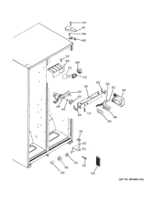 05 - Fresh Food Section parts for Ge Refrigerator GSS20DBPHCC from AppliancePartsPros.com