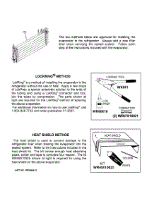 04 - Evaporator Instructions parts for Ge Refrigerator GTS22WCPARCC from AppliancePartsPros.com