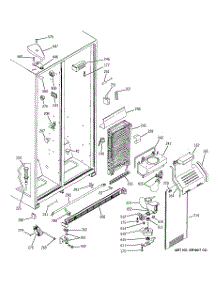 05 - Freezer Section parts for Ge Refrigerator GSS22IBMCWW from AppliancePartsPros.com
