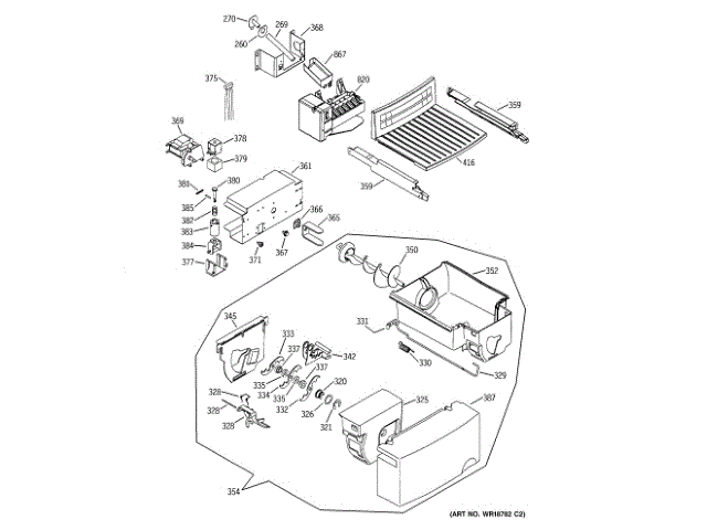 OZEページ WR60X10258 Ice Auger Motor | Genuine GE OEM In Stock