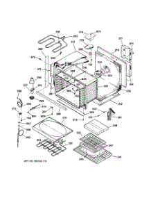02 - Body Parts parts for Ge Oven JCT910SA1SS from AppliancePartsPros.com