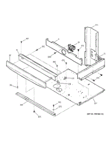 03 - Center Spacer parts for Ge Oven JTP56CD1CC from AppliancePartsPros.com