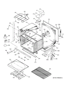 04 - Lower Body parts for Ge Oven JT950SA4SS from AppliancePartsPros.com