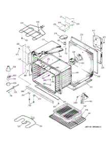 02 - Body Parts parts for Ge Oven JTP15BA4BB from AppliancePartsPros.com
