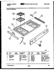 03 - Cooktop Parts parts for Frigidaire Range 30-7989-23-02 from AppliancePartsPros.com
