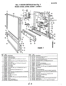 03 - Door Details parts for Magic Chef Dishwasher UD358 from AppliancePartsPros.com