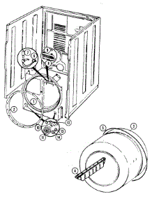 06 - Tumbler (Rev. A) parts for Magic Chef Dryer YE20JN1C from AppliancePartsPros.com