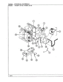 09 - Internal Controls (Cm48fn-14T-02) parts for Magic Chef Oven 54FN-5TVWM from AppliancePartsPros.com