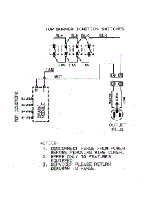 02 - Wiring Information parts for Magic Chef Cooktop 8261RV from AppliancePartsPros.com