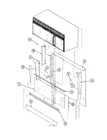 02 - Body (Upper) parts for Magic Chef Range S28FS-7CXWV8 from AppliancePartsPros.com