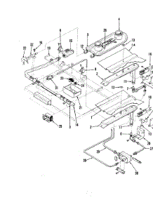 04 - Gas Controls parts for Magic Chef Range U34GN-4EKXW from AppliancePartsPros.com