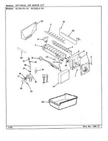 05 - Optional Ice Maker Kit-Imkss1 parts for Magic Chef Refrigerator RC20LA-2AD / BU01A from AppliancePartsPros.com