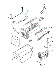 06 - Optional Ice Maker Kit-Uki1500axx parts for Magic Chef Refrigerator CTB1821ARW from AppliancePartsPros.com